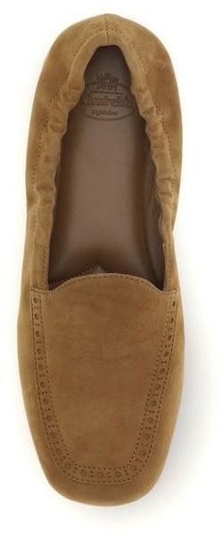 Church's Brown Calf Leather Bos Taurus Slip-On Loafers Bruin