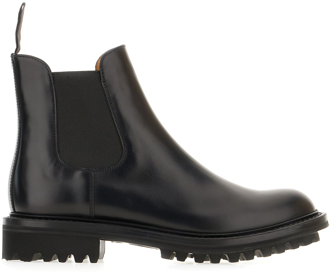 Church's Church's Black leather ankle boots Zwart