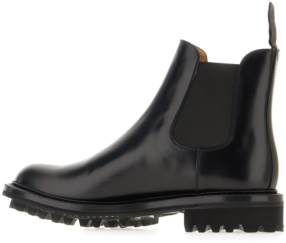 Church's Church's Black leather ankle boots Zwart