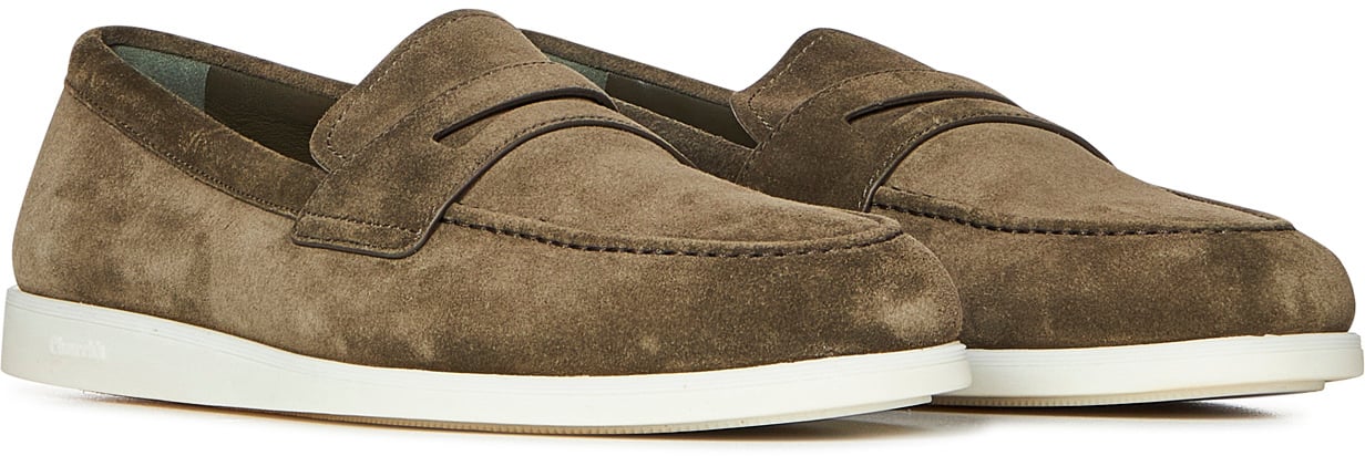 Church's Church's Flat Shoes Green Groen