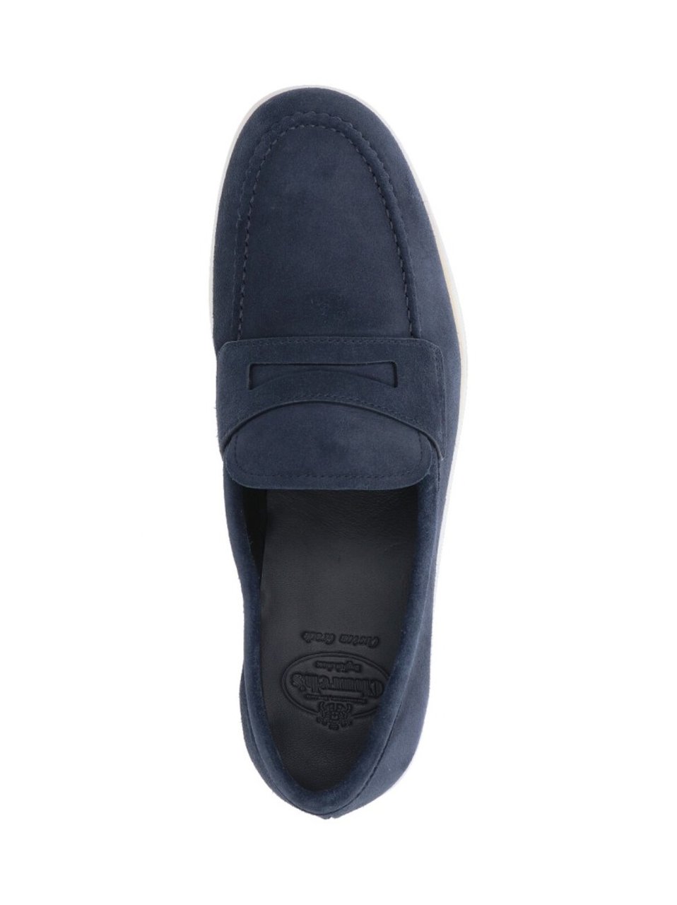 Church's Suede Loafers – Navy Blauw