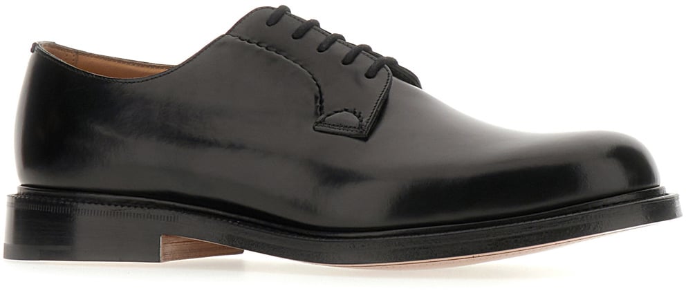 Church's Church's Black leather Shannon lace-up shoes Zwart