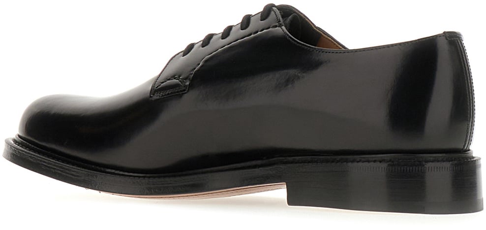 Church's Church's Black leather Shannon lace-up shoes Zwart