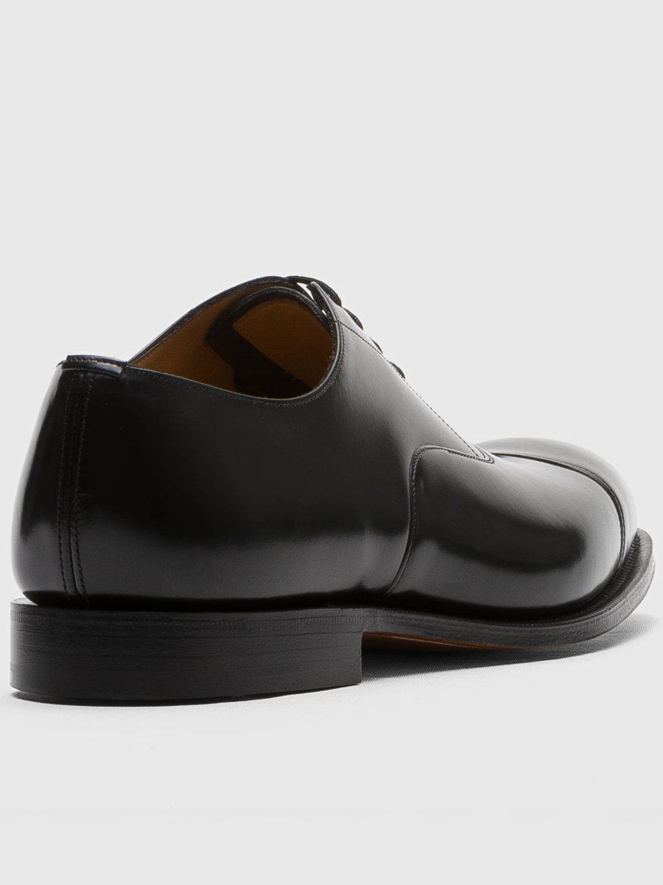 Church's Consul Black Leather Oxford Shoes Zwart