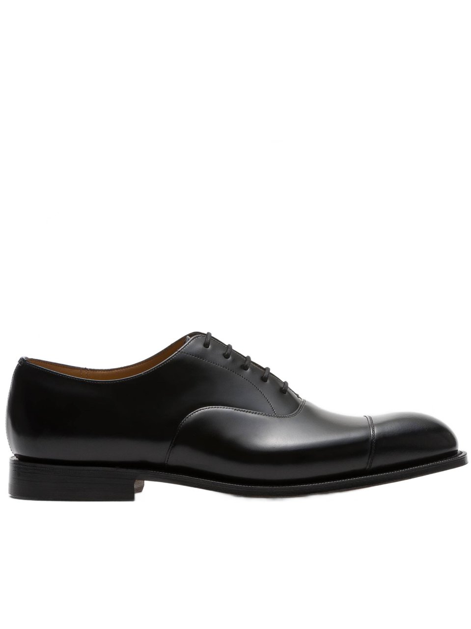 Church's Consul Black Leather Oxford Shoes Zwart