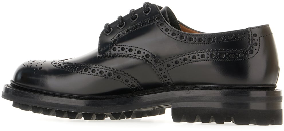 Church's Church's Black leather Pherson lace-up shoes Zwart
