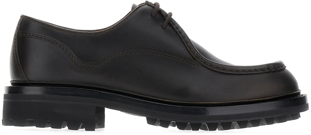 Church's Church's Dark brown leather Lymington lace-up shoes Bruin