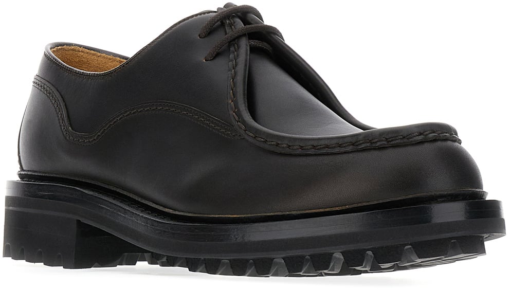 Church's Church's Dark brown leather Lymington lace-up shoes Bruin