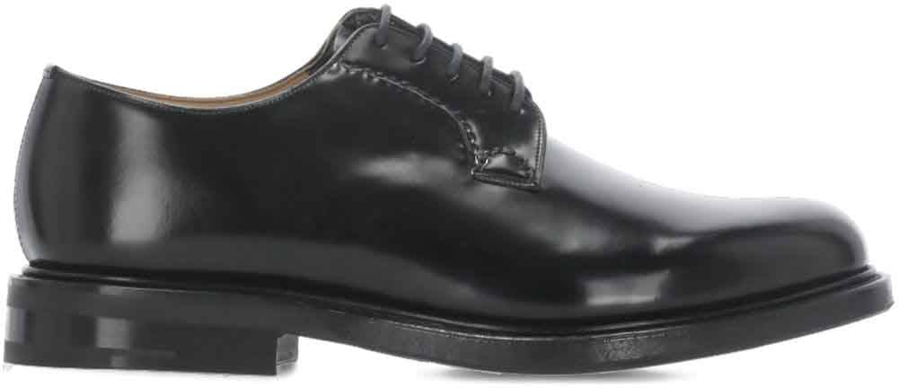 Church's Flat Shoes Black Zwart