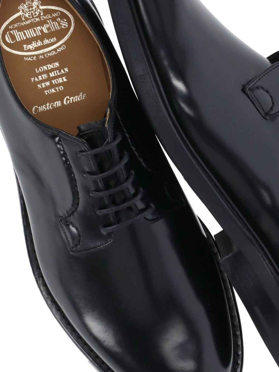 Church's Flat Shoes Black Zwart