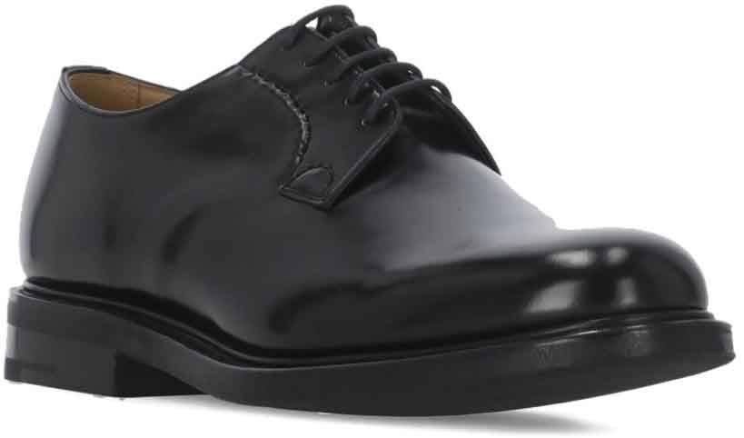Church's Flat Shoes Black Zwart