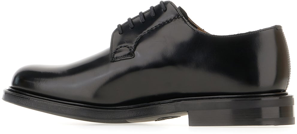 Church's Church's Black leather lace up shoes Zwart