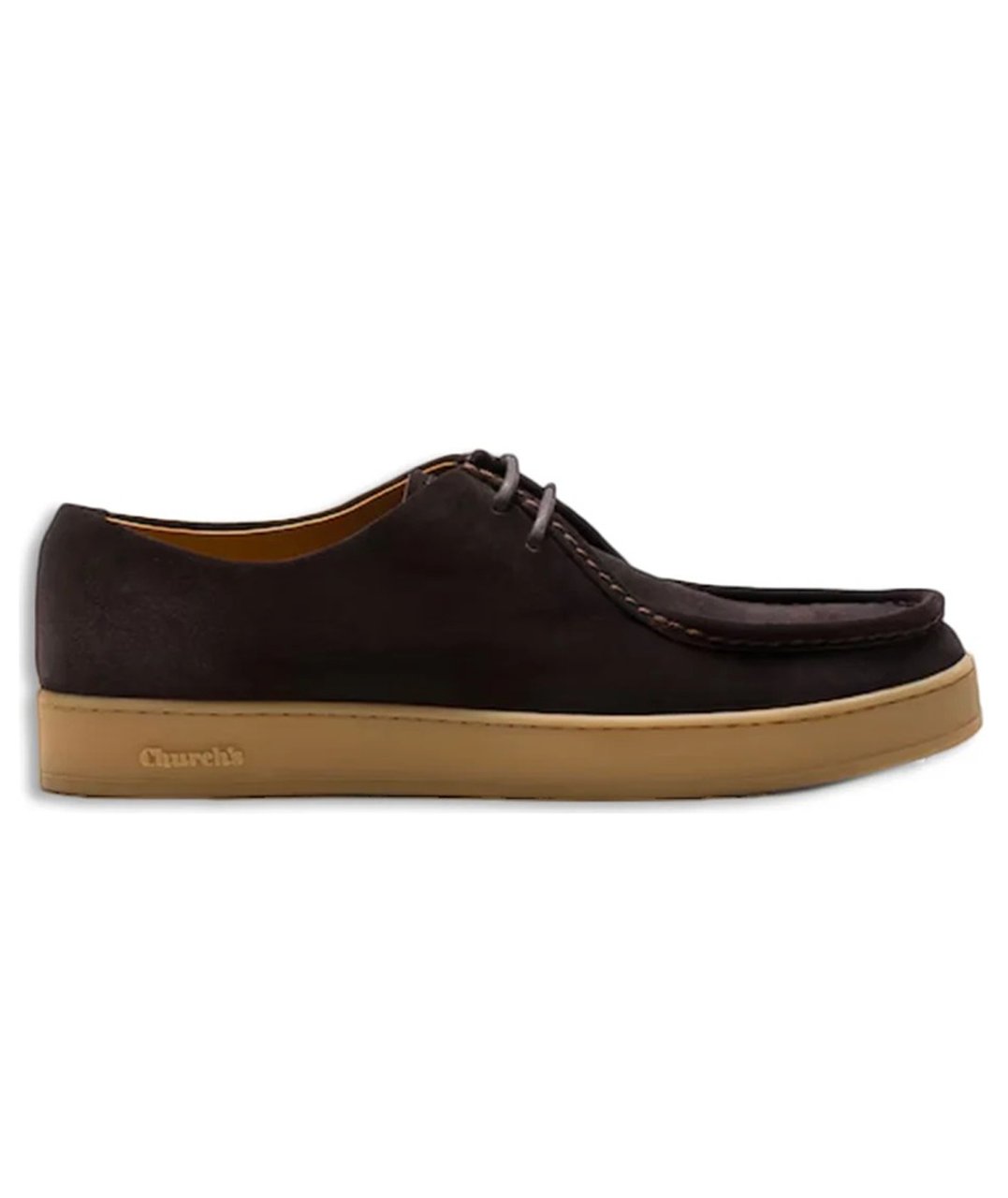 Church's Black Calf Leather Flat Shoes Zwart