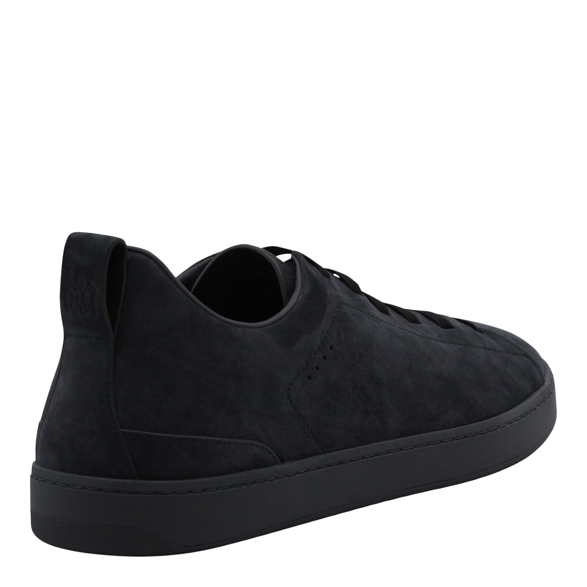 Church's Matte Finish Low-Top Sneakers with Lace-Up Closure Zwart