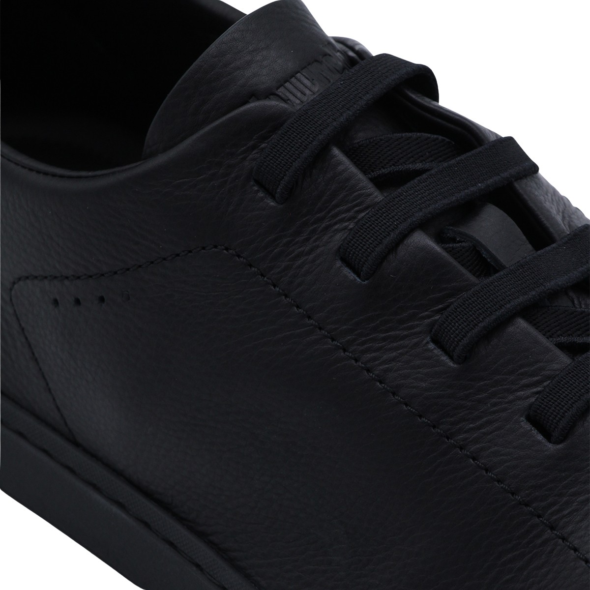Church's Matte Black Low-Top Sneakers Zwart