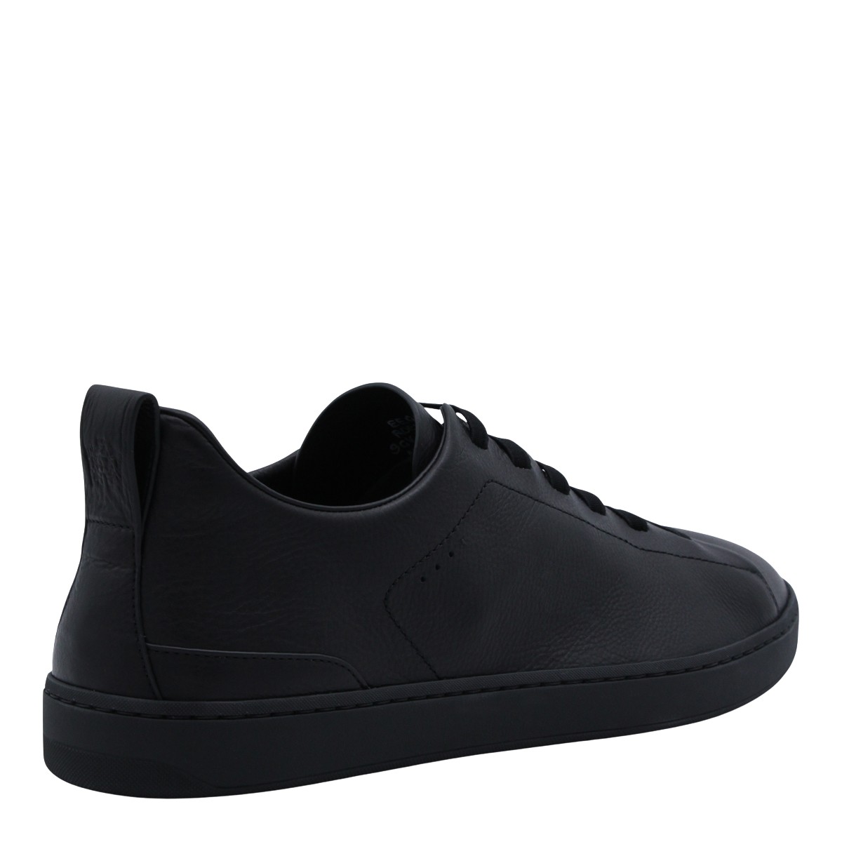 Church's Matte Black Low-Top Sneakers Zwart