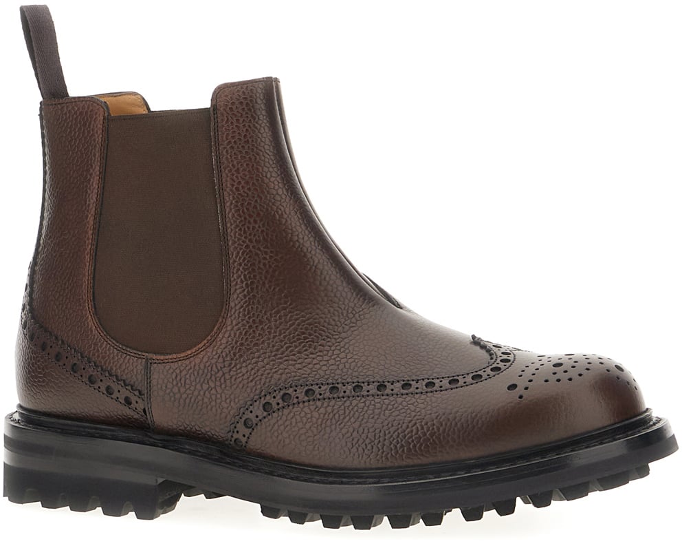 Church's Brown leather ankle boots Bruin