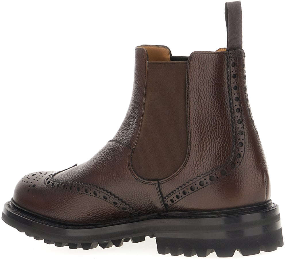 Church's Brown leather ankle boots Bruin