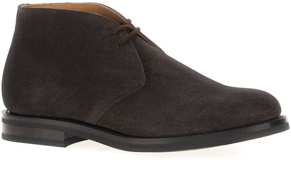 Church's Brown suede ankle boots Bruin