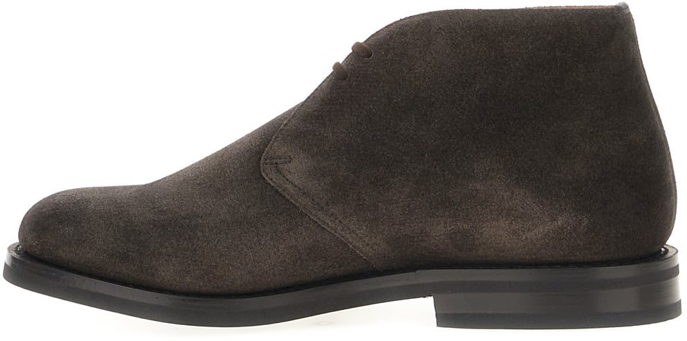 Church's Brown suede ankle boots Bruin