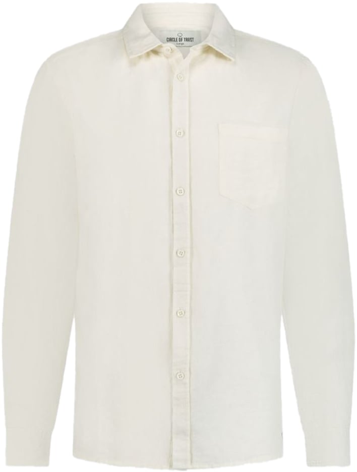 Circle of Trust Jared LS Shirt Heren Wit