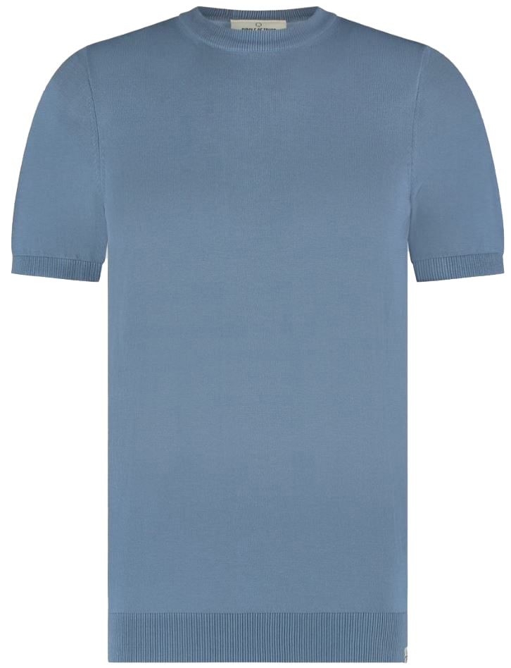 Circle of Trust Francis Knit T-shirt Blauw