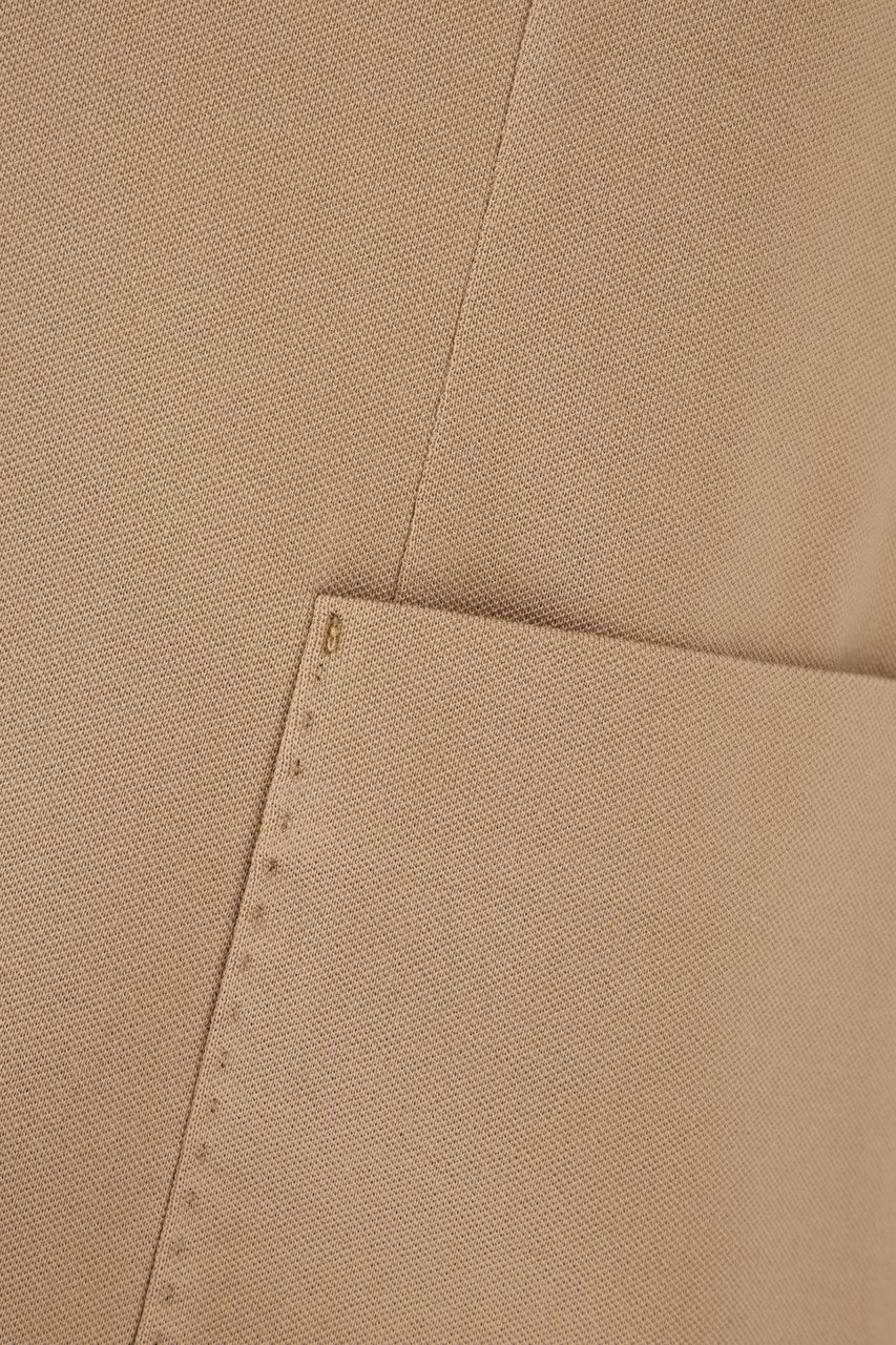 Circolo 1901 Circolo Beige stretch cotton blazer Beige