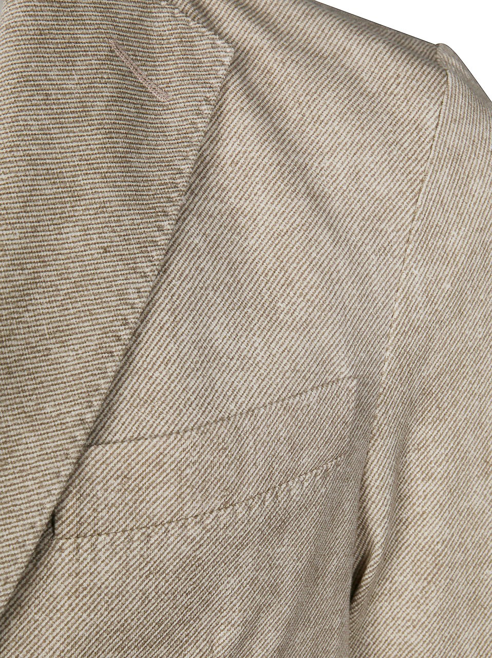 Circolo 1901 Piquet Textured Single Breasted Blazer Neutraal