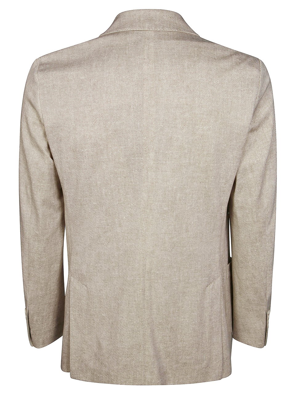 Circolo 1901 Piquet Textured Single Breasted Blazer Neutraal