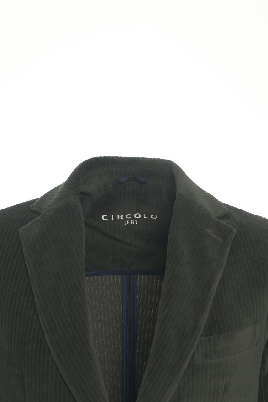 Circolo 1901 Cord blazer Groen