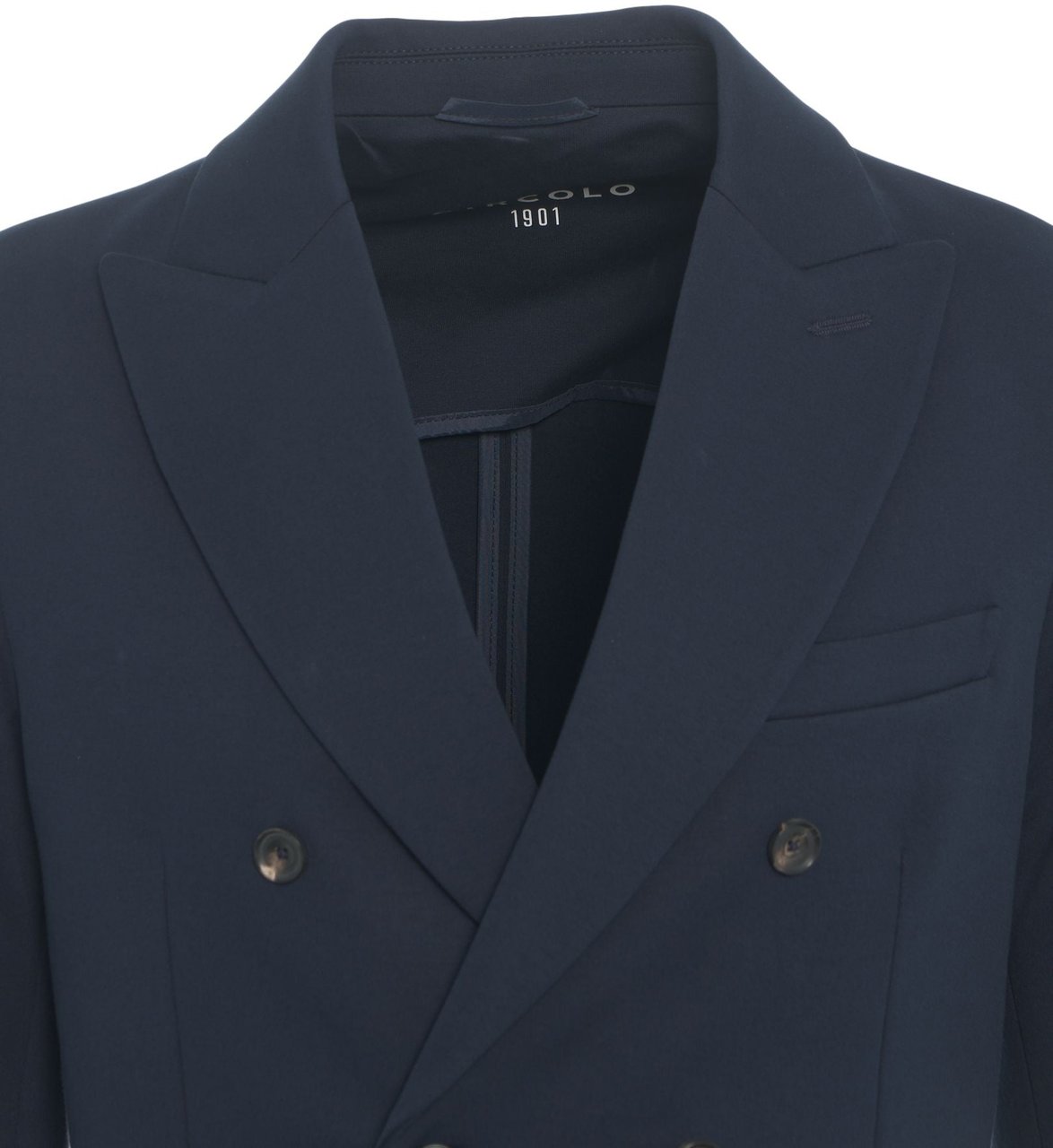 Circolo 1901 Double-breasted blazer Blauw