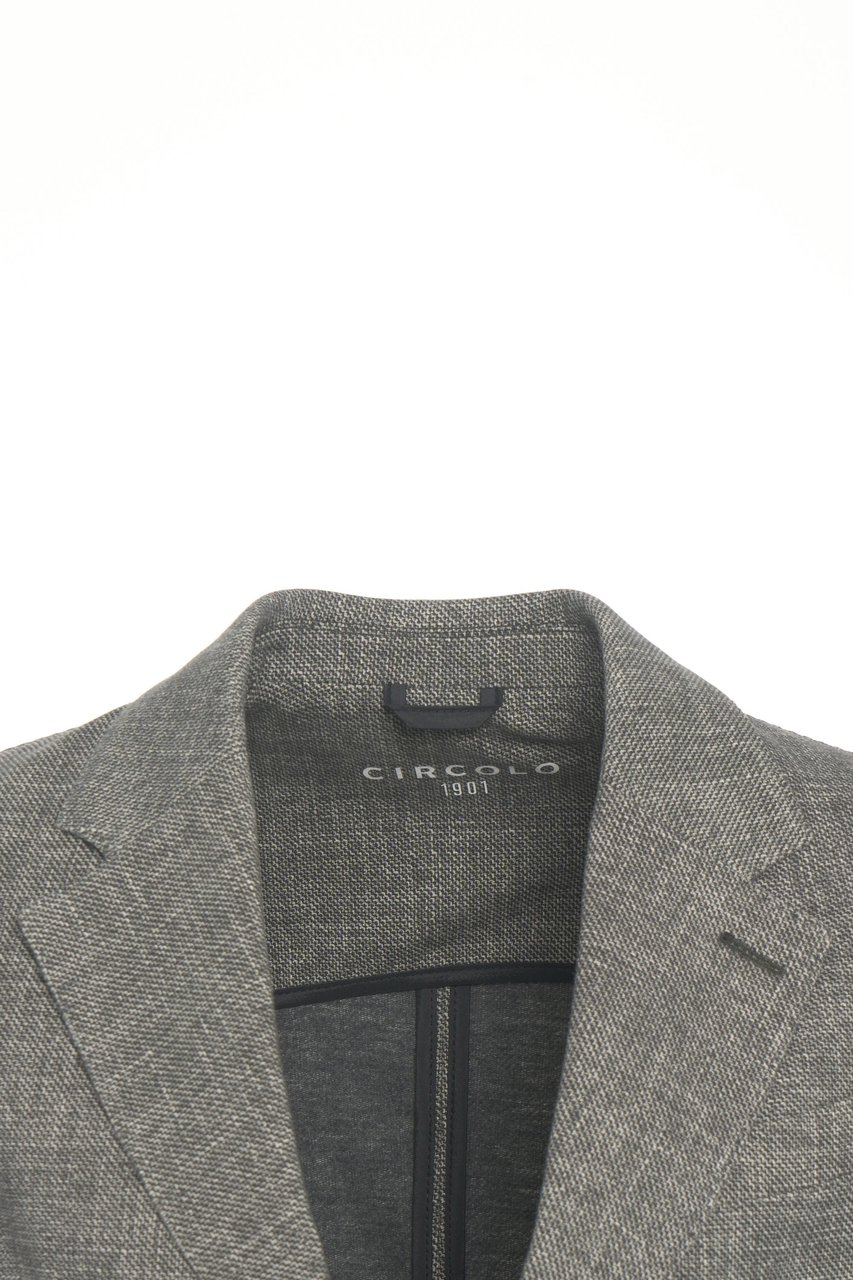 Circolo 1901 Blazer with patch pockets Grijs