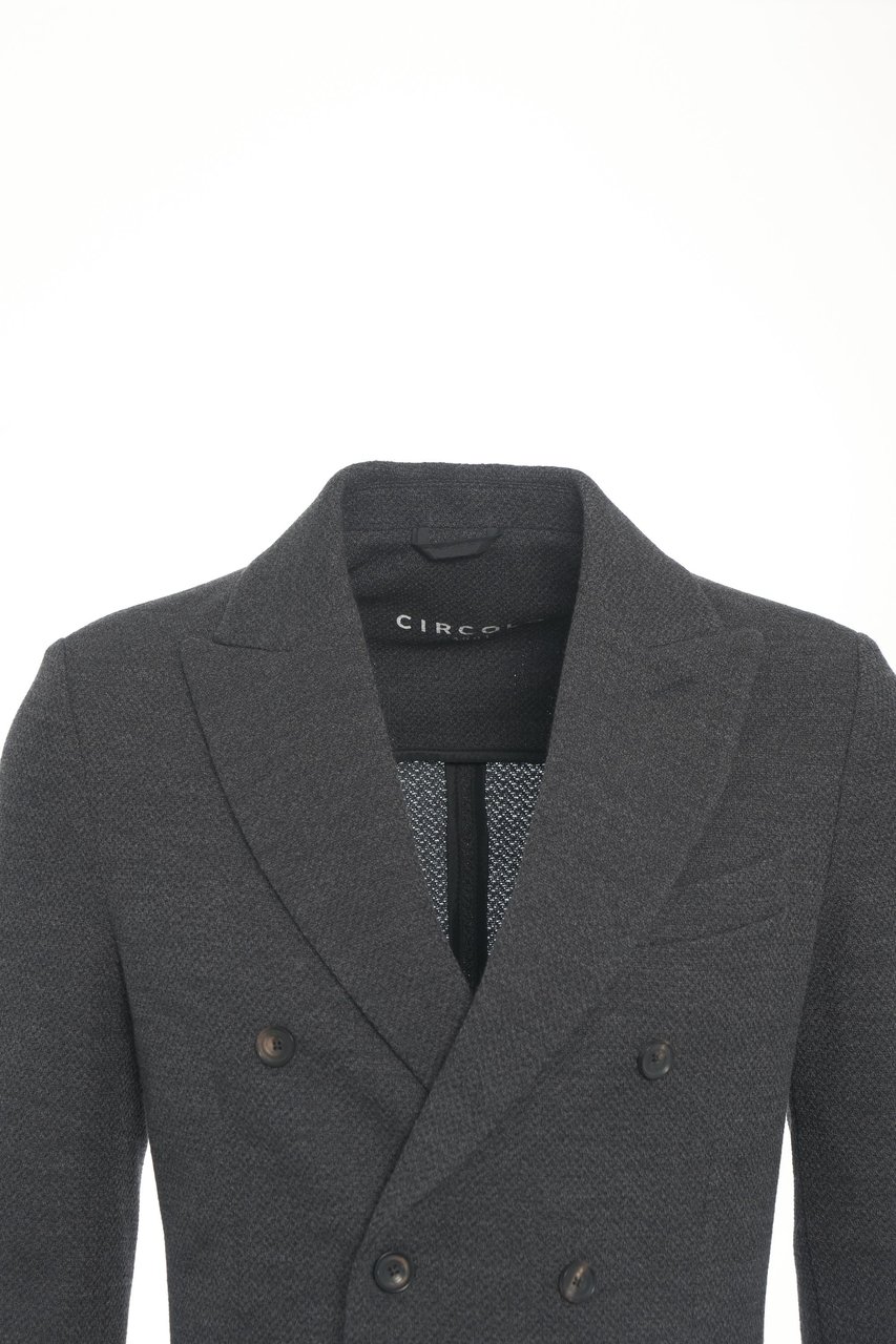 Circolo 1901 Double-breasted blazer Grijs