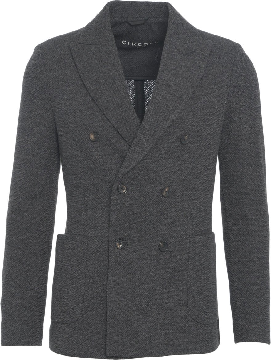 Circolo 1901 Double-breasted blazer Beige