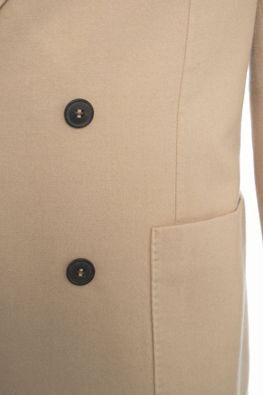 Circolo 1901 Double breasted blazer Beige