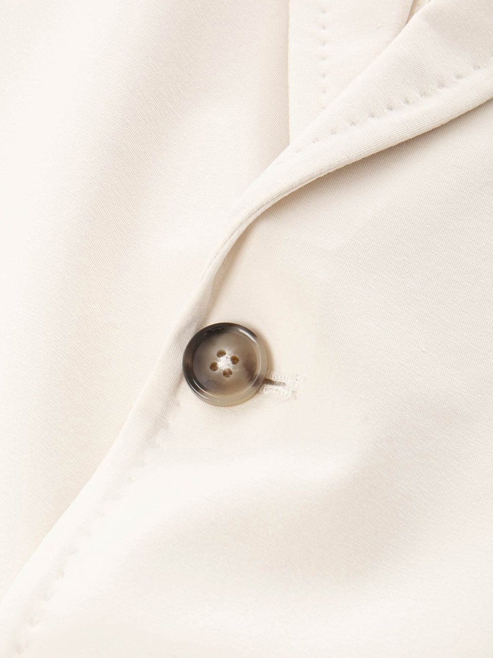 Circolo 1901 Light Beige Tailored Jacket with Notch Lapel Neutraal