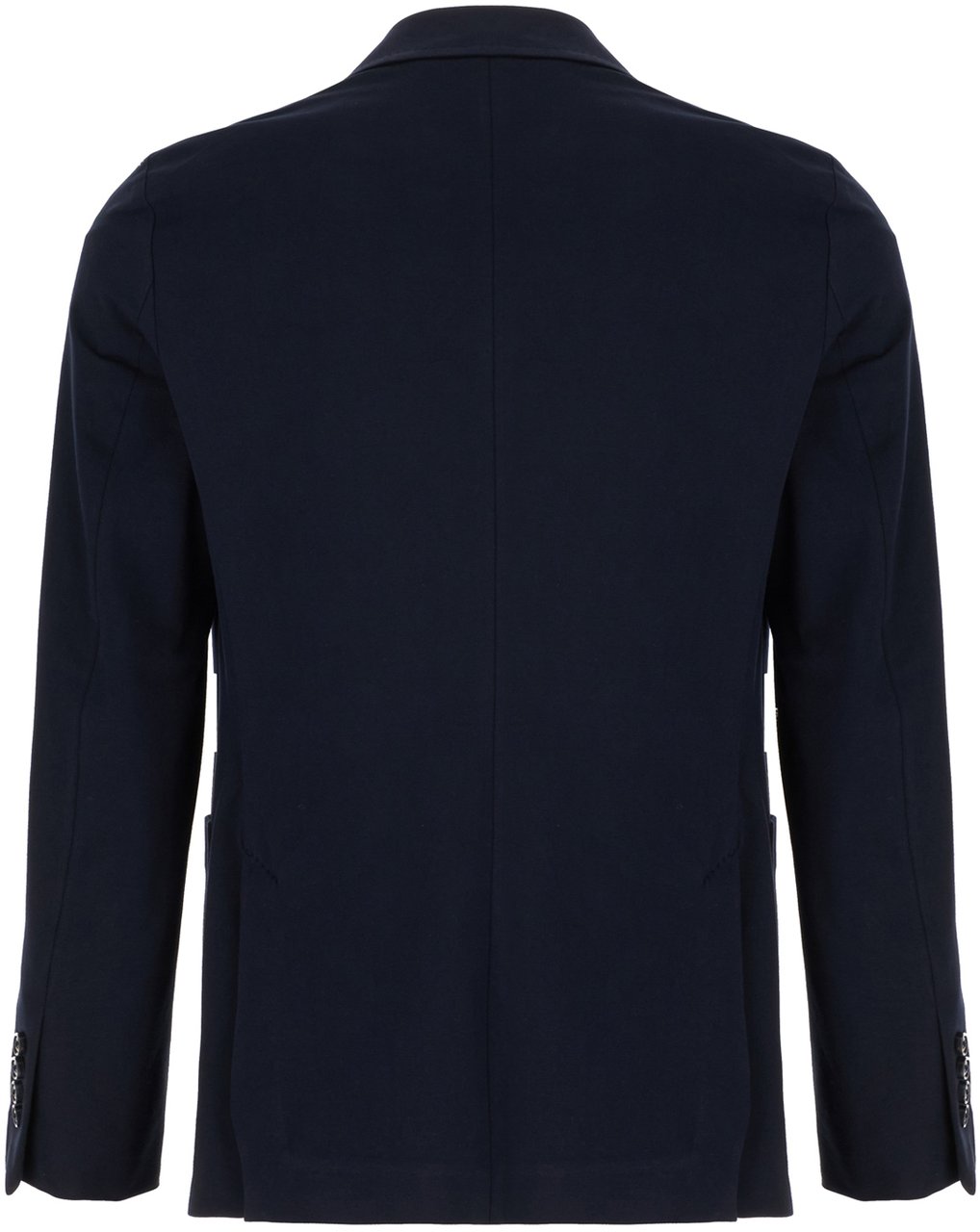 Circolo 1901 Circolo Midnight blue stretch cotton blazer Blauw
