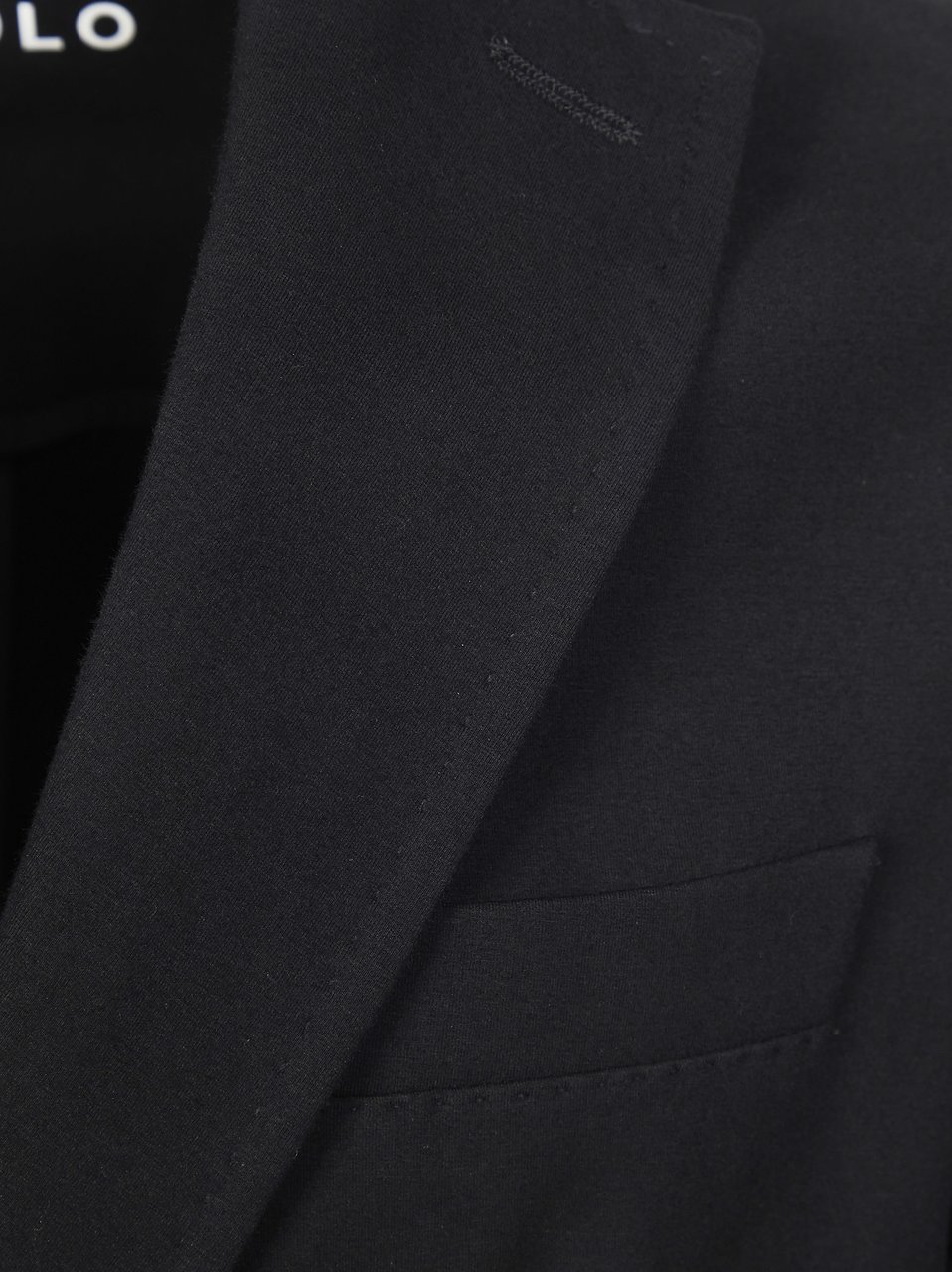 Circolo 1901 Black Two Button Matte Technical Jacket Zwart