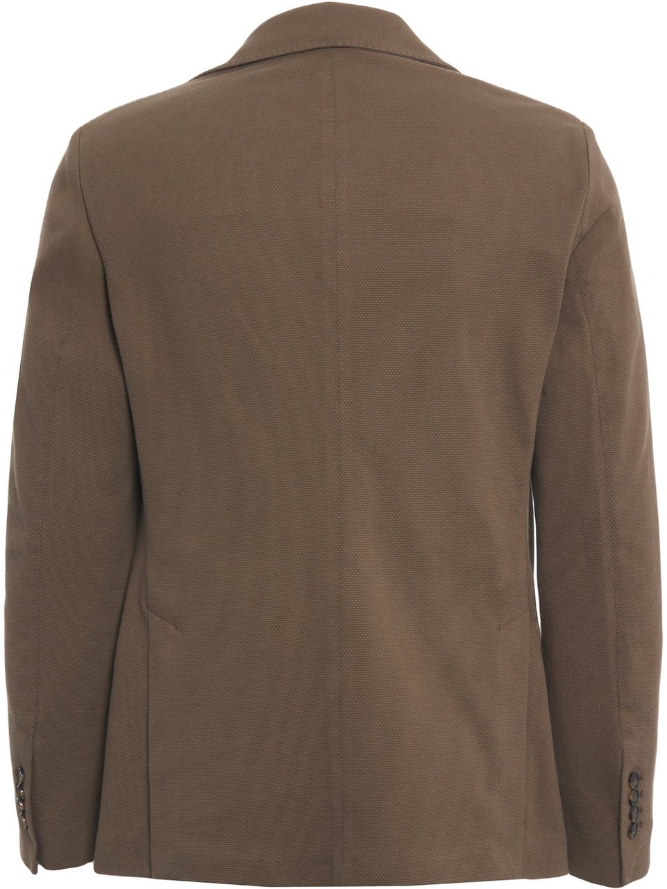 Circolo 1901 Single-breasted cotton blazer Groen