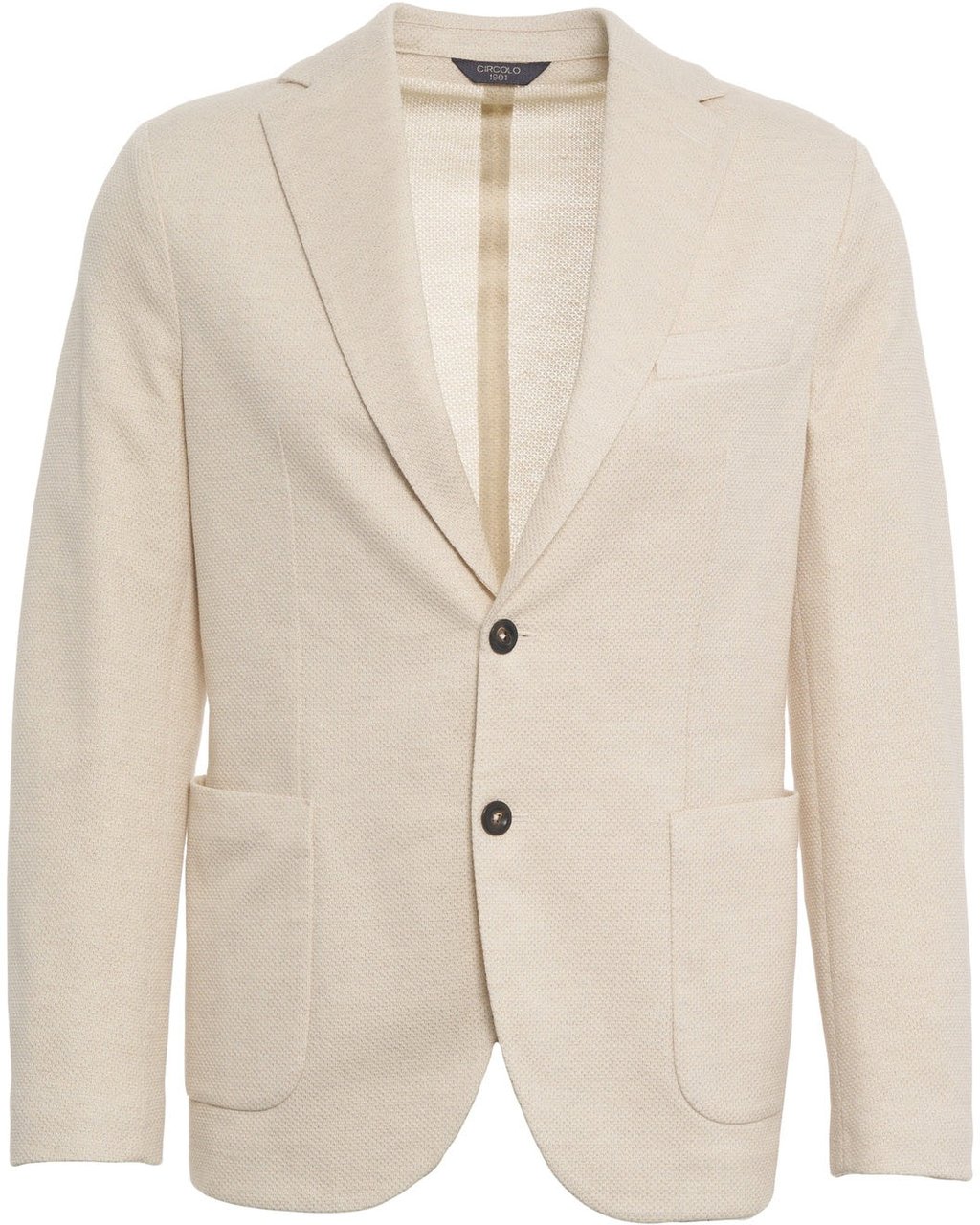 Circolo 1901 Single-breasted blazer Beige