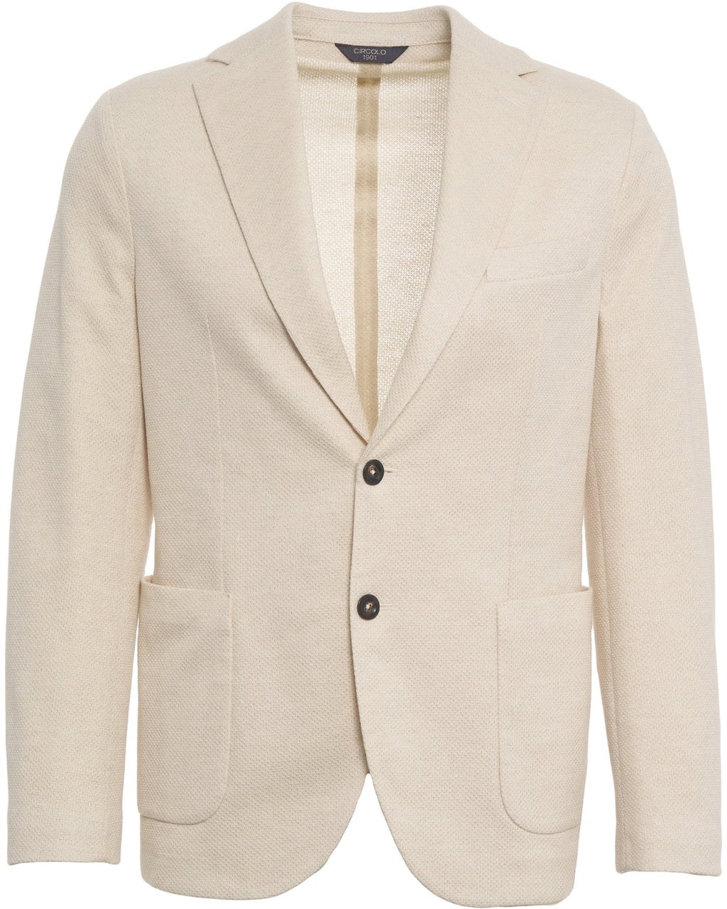 Circolo 1901 Single-breasted blazer Beige