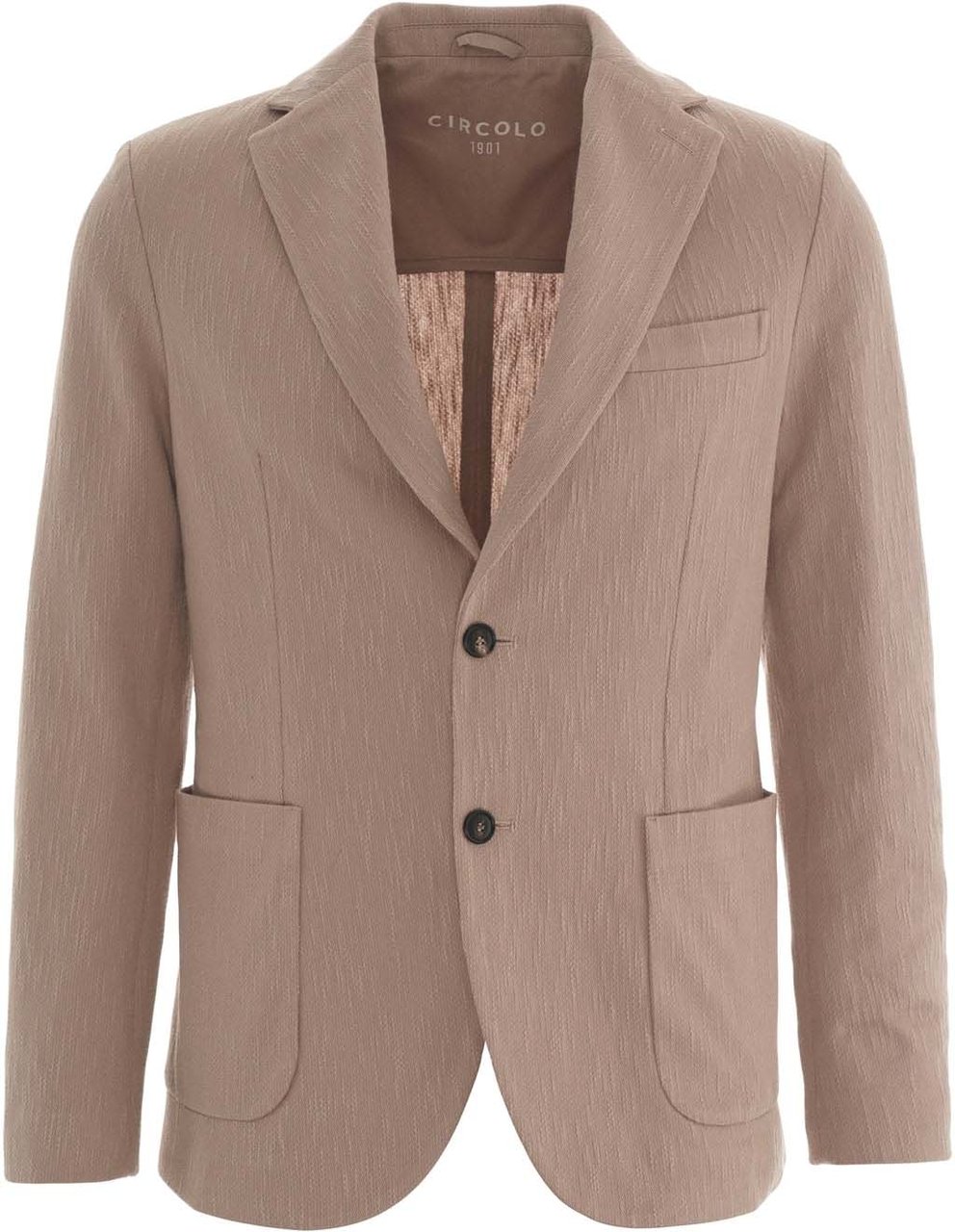Circolo 1901 Cotton blazer Beige