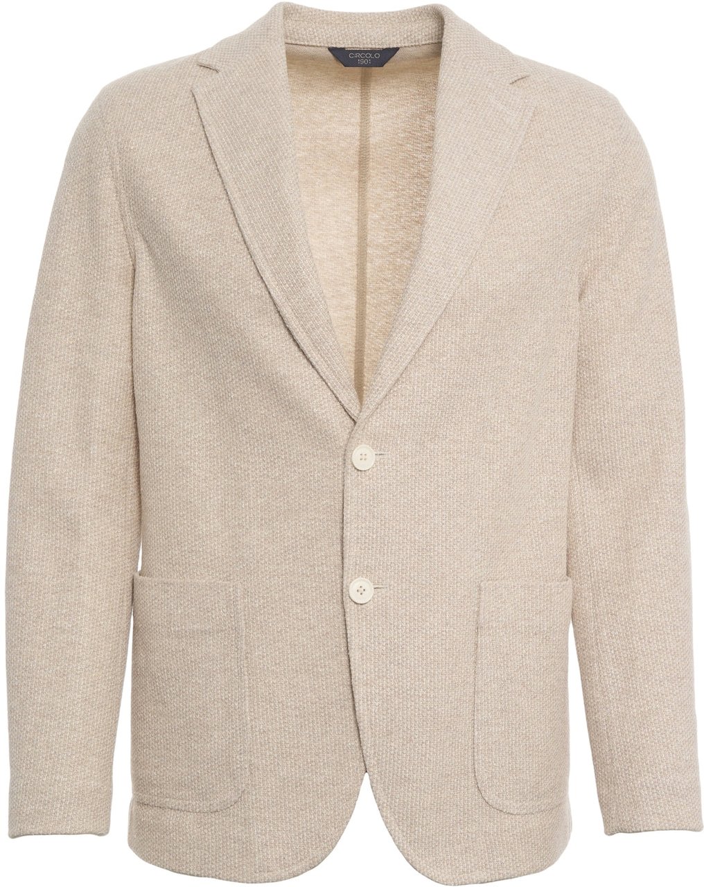 Circolo 1901 Blazer in cotton-linen blend Beige
