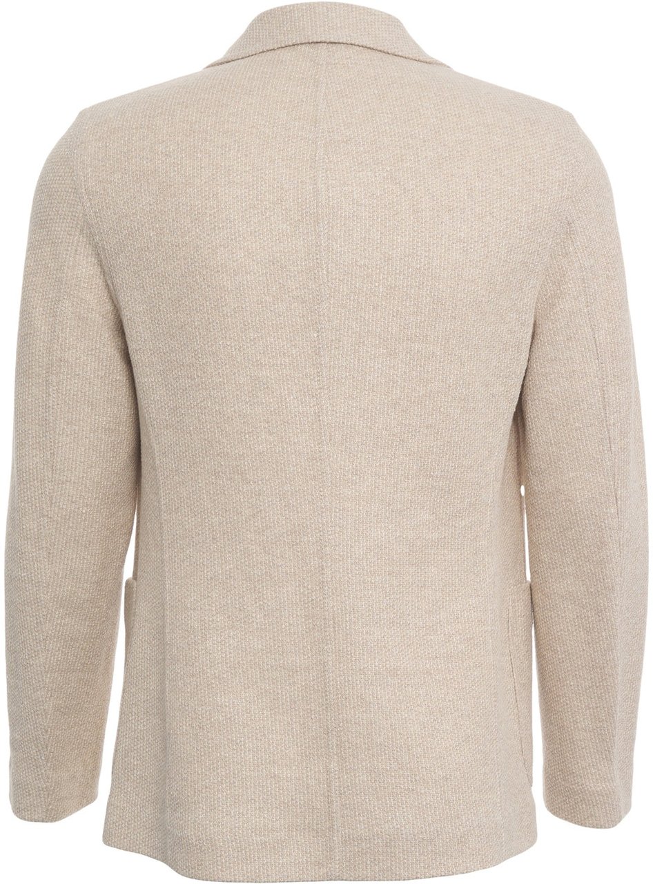Circolo 1901 Blazer in cotton-linen blend Beige