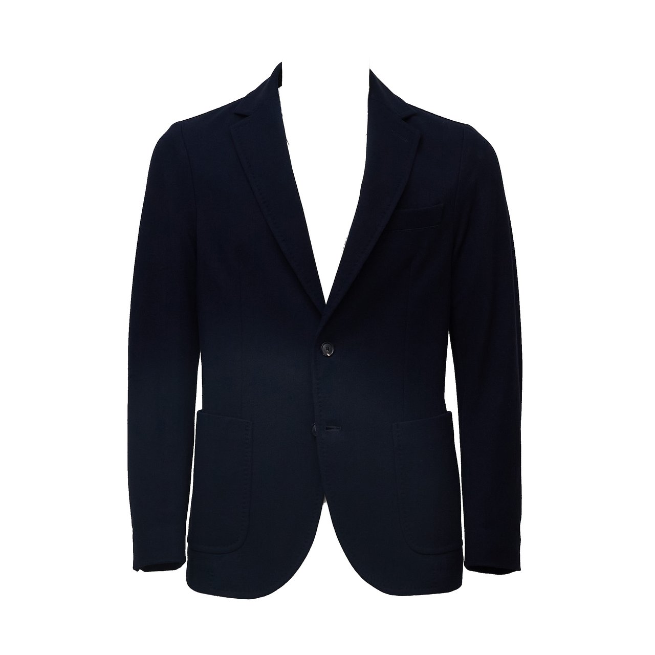 Circolo 1901 Stretch Cotton Fleece Blazer Zwart