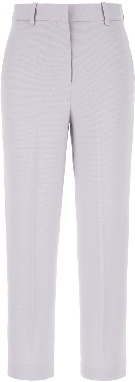 Circolo 1901 Circolo Lilac stretch cotton pants Paars