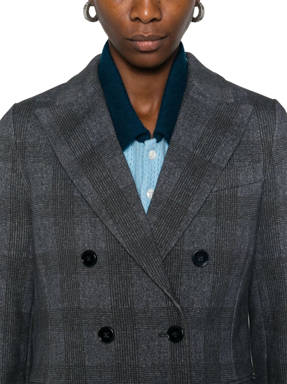 Circolo 1901 Jackets Blue Grijs