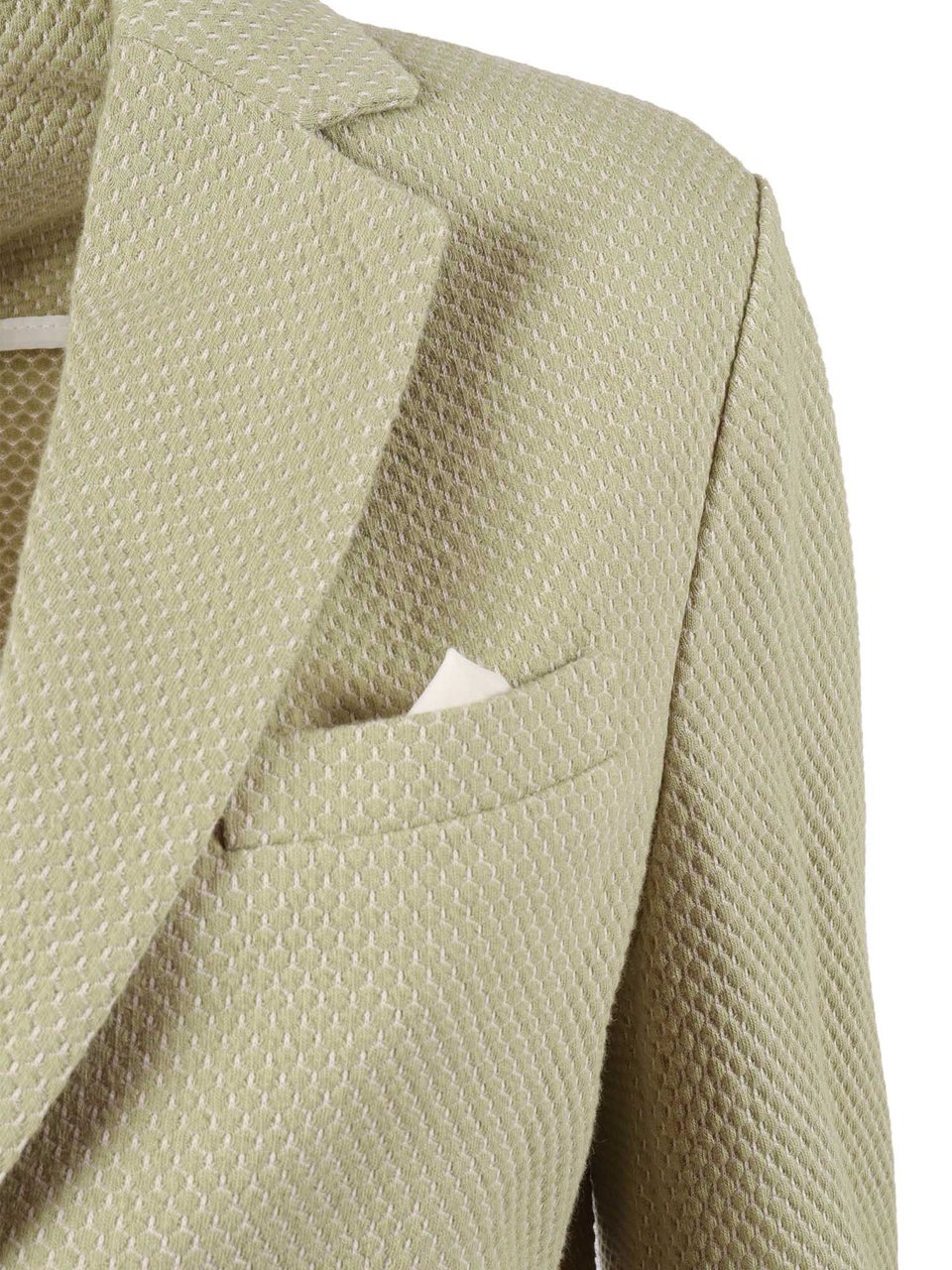 Circolo 1901 Honeycomb Texture Slim Fit Jacket Neutraal