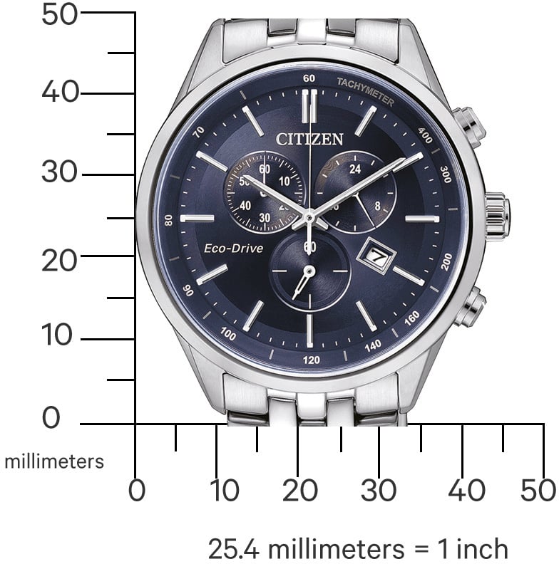 Citizen AT2141-52L Eco-Drive Chrono horloge Blauw