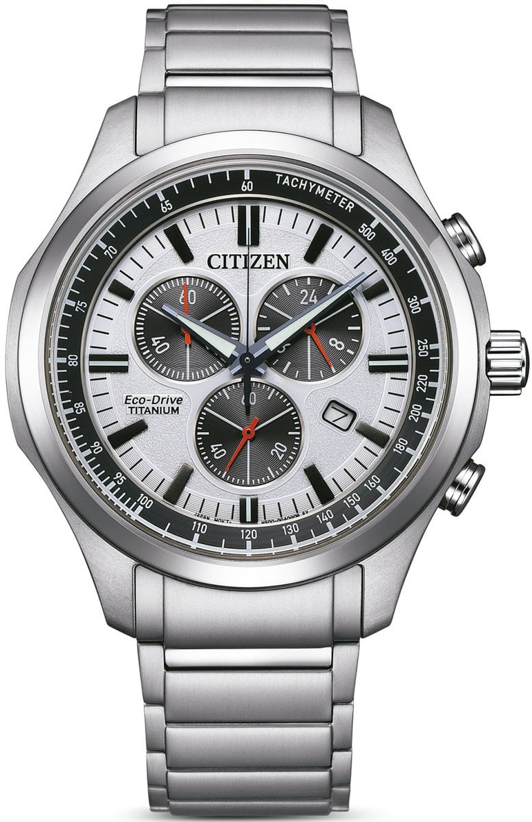 Citizen AT2530-85A Super Titanium heren horloge 43mm Grijs